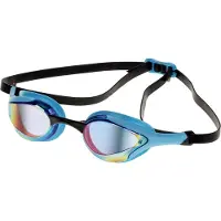 Aqua Feel Leader Mirror Swimming Goggles Bleu