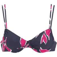 LASCANA Hauts de bikini bleu marine / rose / blanc