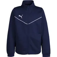 Puma Veste de sport 'TeamRise' bleu marine / blanc