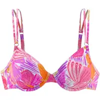 Sunseeker Hauts de bikini bleu clair / violet / orange / rose