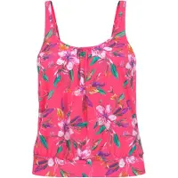 LASCANA Haut de tankini mélange de couleurs / rose