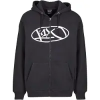 K1x Veste de survêtement noir / blanc