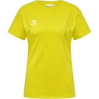 Hummel T-shirt fonctionnel 'Go 2.0' jaune / blanc