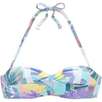 Venice beach Hauts de bikini aqua / jaune / violet / poudre