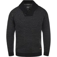 INDICODE JEANS Pull-over 'Copent' gris / noir