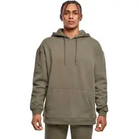Build Your Brand Basic Oversize Hoodie Vert 2XL Homme