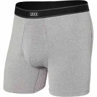 Saxx Daytripper Fly Boxers Gris S Homme