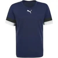 Puma Maillot 'TeamRISE' bleu foncé / noir / blanc