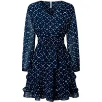 Pepe Jeans Eyra Long Sleeve Dress Bleu M Femme