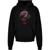 Mister tee Sweat-shirt 'Flying High' gris / anthracite / rouge feu / noir