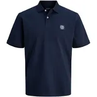 Jack & Jones Luvirtual Short Sleeve Polo Bleu L Homme