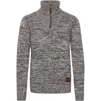 !Solid Pull-over 'Philostrate' marron / blanc