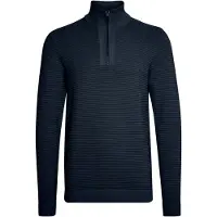 !Solid Pull-over 'Nick' bleu foncé