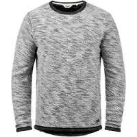 !Solid Sweat-shirt 'SDFlocks' gris / noir