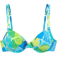 Sunseeker Hauts de bikini bleu / vert / blanc