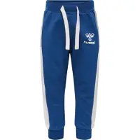 Hummel Pantalon 'Skye' bleu marine / gris chiné / blanc