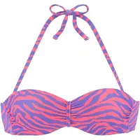Venice beach Hauts de bikini violet foncé / rose