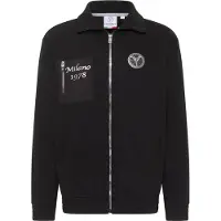 Carlo colucci Veste de survêtement ' Di Trocchio ' noir / argent / blanc