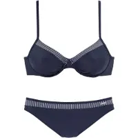 LASCANA Bikini marine / blanc