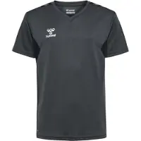 Hummel T-Shirt fonctionnel 'Authentic' gris foncé / noir / blanc