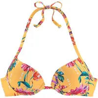 Sunseeker Hauts de bikini jaune / vert / violet foncé / rose