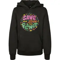 Mister tee Sweat 'Save And Love' jaune / vert / orange / rose / noir