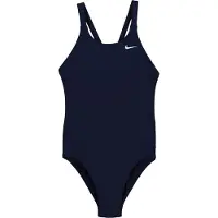 Nike Maillot de bain de sport bleu foncé / blanc