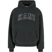 Karl kani Sweat-shirt anthracite / blanc