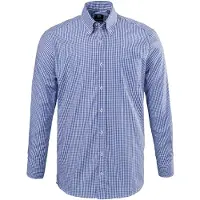 JP 1880 Chemise bleu clair / blanc