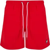 Urban Classics Shorts de bain rouge