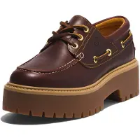Timberland Chaussure à lacets 'Stone Street 3 Eye' marron / caramel / brun foncé