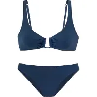 s.Oliver Bikini bleu-gris