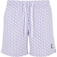 Urban Classics Shorts de bain lavande / noir / blanc