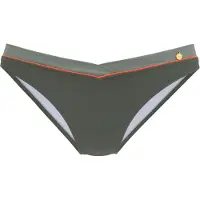 LASCANA Bas de bikini 'Yuna' olive / vert pastel / orange