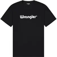 Wrangler T-Shirt noir / blanc