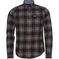 Superdry Chemise beige / marron / noir