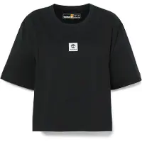 Timberland T-shirt noir / blanc cassé