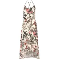 LASCANA Robe d’été sable / noisette / kaki / corail