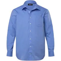 Men Plus Chemise bleu clair