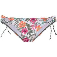 Venice beach Bas de bikini bleu clair / olive / rose / blanc