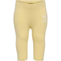 Hummel Leggings jaune / blanc