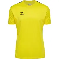 Hummel T-Shirt fonctionnel 'AUTHENTIC' jaune / noir