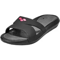 Arena Claquettes / Tongs 'Nina' magenta / noir