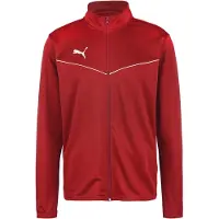 Puma Vestes d’entraînement 'TeamRise' rouge / blanc