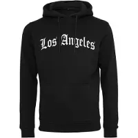 Mister tee Sweat-shirt 'Los Angeles' noir / blanc