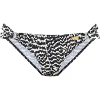 LASCANA Bas de bikini noir / blanc