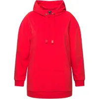 Ulla Popken Sweat-shirt mélange de couleurs / rouge sang