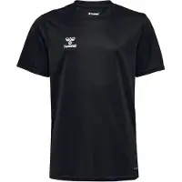 Hummel T-Shirt fonctionnel 'ESSENTIAL' noir / blanc