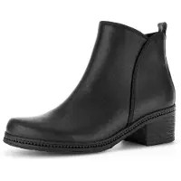 Gabor - Bottines noires pour femmes, style décontracté