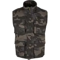 Brandit Gilet 'Ranger' noisette / gris / sapin